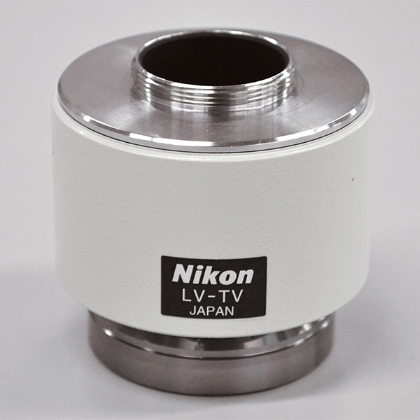 0.7x C-Mount Lens Adapter For Nikon Microscopes - Connect Your Camera